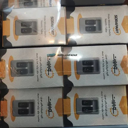 کلید شیشه بالابر پراید دو پل